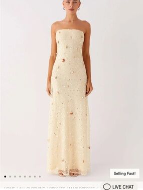 Peppermayo Orelli Shell Sequin Maxi Dress